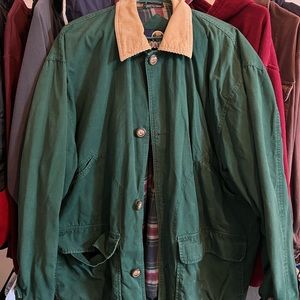 Heavy wood lake coat